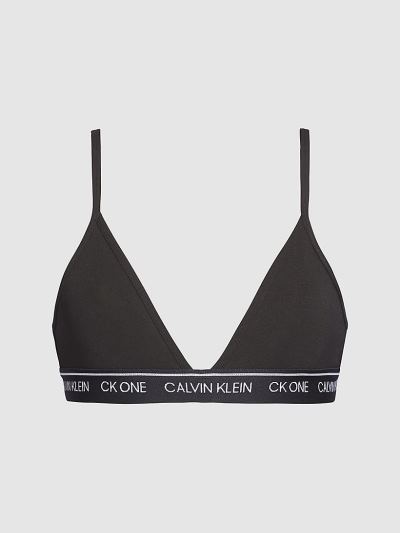 Calvin Klein Underwear HU166128 | Calvin Klein CK One Női Triangle Melltartó Fekete
